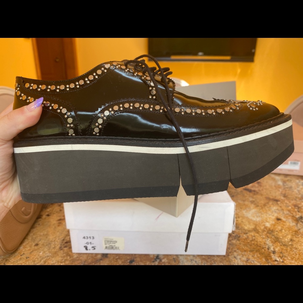 ROBERT CLERGERIE BOELOU PLATFORM WINGTIP OXFORD - Picture 14 of 14
